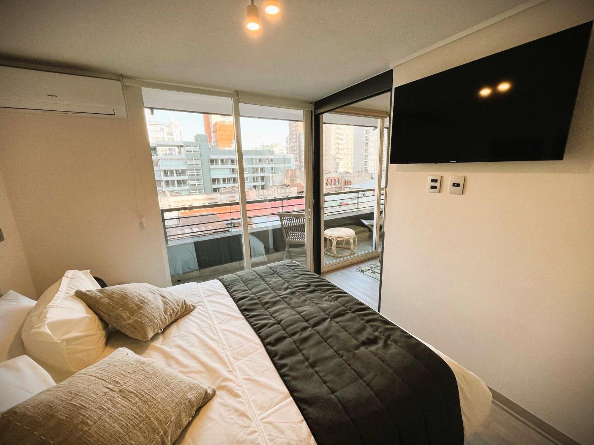 Hom I Inmejorable Depto 1d1b En Santa Rosa Apartamento Santiago de Chile